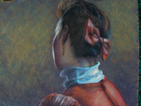 jeune fille au ruban